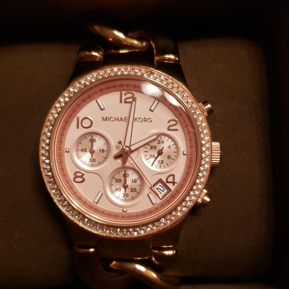 Michael Kors Rose Gold Bracelet Watch